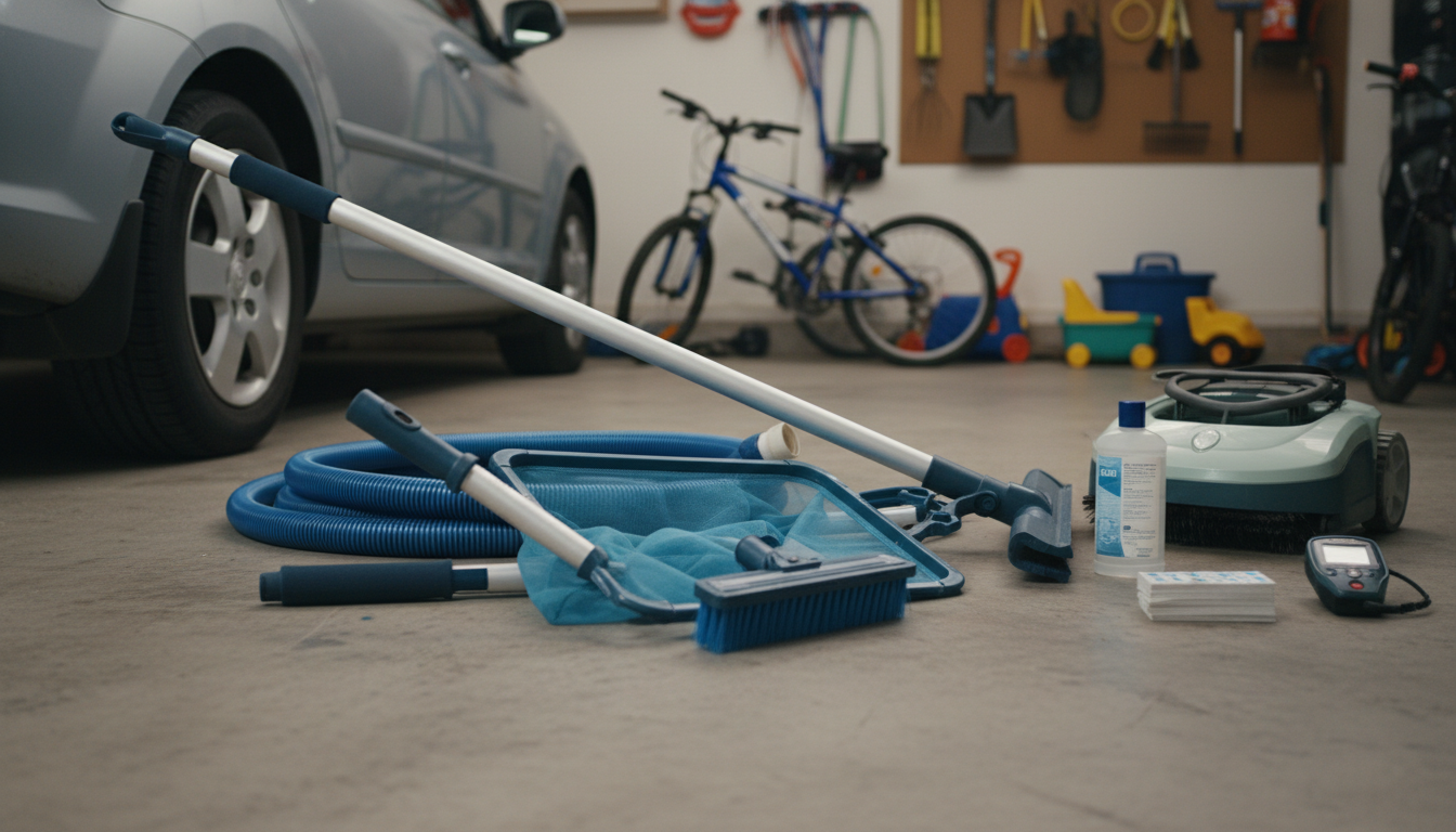 Deluxe Pool Cleaning Kit Tools for Easy Maintenance